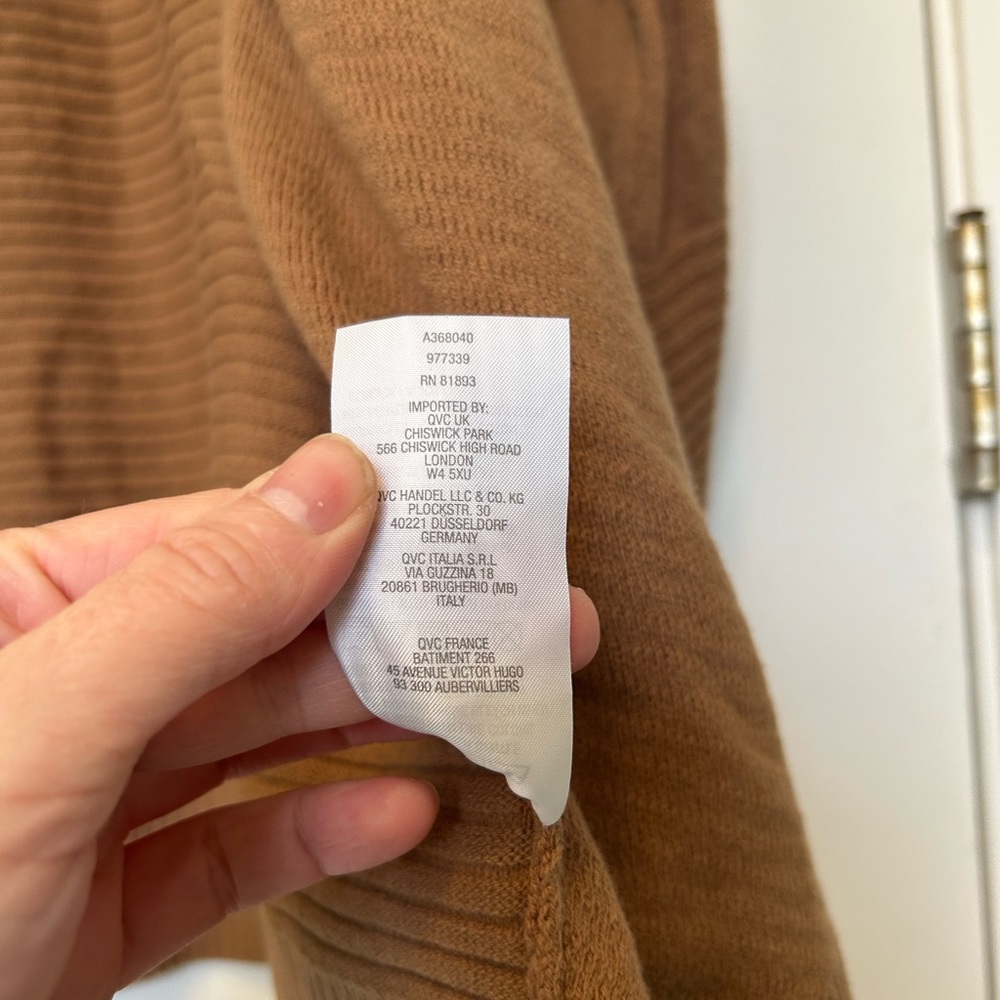 Open front sweater - Picture 8 of 8